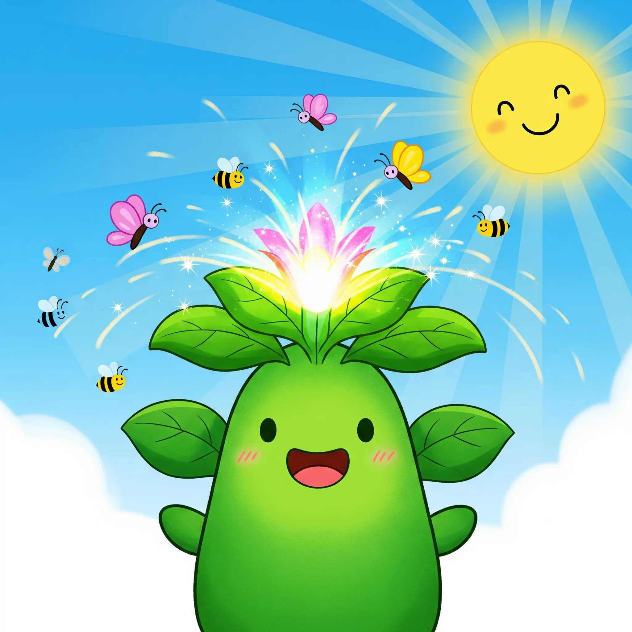 Planta floreciendo